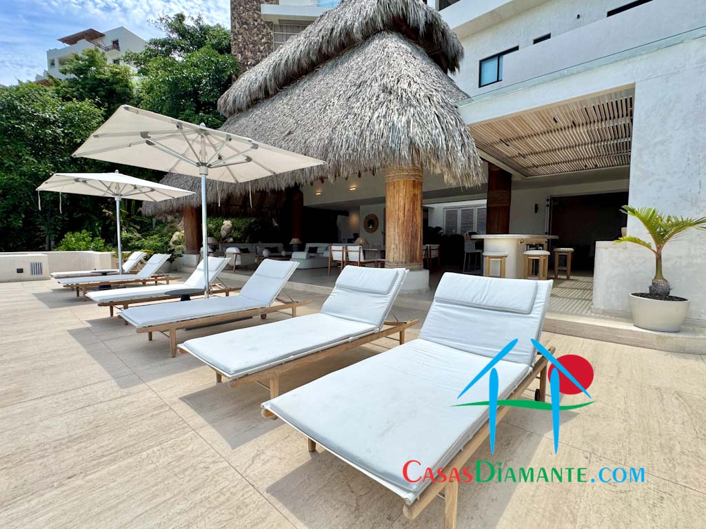 Real Diamante Del Mar Casa Palapas - Terraza en estancia 9